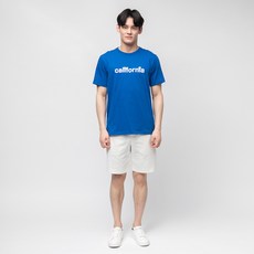 CARET 男款棉質斜紋短褲