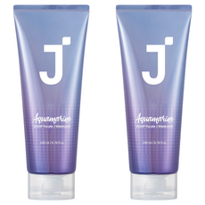 J'SOOP Purple J Aquamarine免沖洗髮膜護髮素, 2條, 200ml