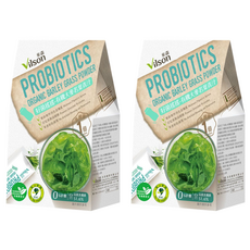 Vilson 米森 好菌搖搖 有機大麥若葉青汁 14包, 42g, 2盒