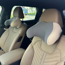 CARTEM Hug Me 車用頸枕 CT156 31.5 x 21 cm, 米灰色, 2個