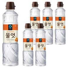 청정원 물엿, 700g, 6개