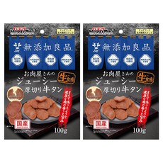 DoggyMan 多格漫 無添加 JUICY肉舖多汁厚切零食, 100g, 2個, 牛舌
