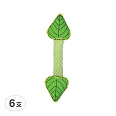 Petstages 口氣清新薄荷棒, 獨特網狀設計 耐咬 內含貓草 吸引貓咪, 6支