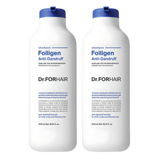 Dr.FORHAIR 去屑健髮洗髮精, 2瓶, 500ml