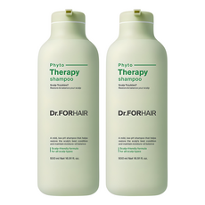 Dr.FORHAIR 植萃護理弱酸性洗髮精, 2入, 500ml
