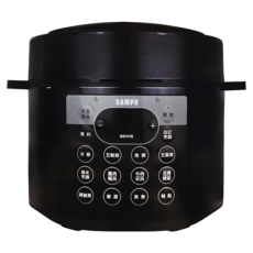 SAMPO 聲寶 微電腦多功能萬用鍋 5L, KC-B21051L, 黑色