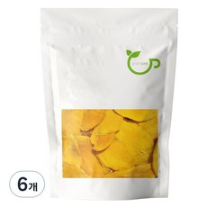 건조 망고 슬라이스, 200g, 6개