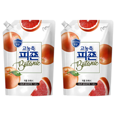 碧珍 高濃縮Botanic衣物柔軟精補充包 葡萄柚清新香, 2個, 1.3L