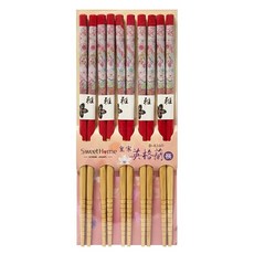 皇家英格蘭筷, 顏色隨機, 5雙筷子, 1包