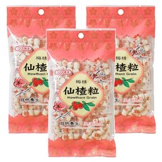 惠香食品 梅精仙楂粒, 130g, 3包