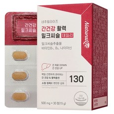 네추럴라이즈 간건강 활력 밀크씨슬 데일리 15g, 30정, 1개