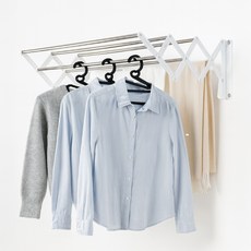 ARTEX 壁掛式波紋管曬衣架 800mm, 1個