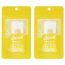 ZiZUSS 亮澤臉部除毛蜜蠟貼片 適用所有部位, 2個, 10g