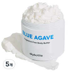 skybottle 藍色龍舌蘭身體潤膚霜 無香, 290ml, 5個