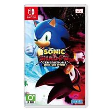 Nintendo 任天堂 SWITCH 盒裝遊戲片 索尼克 夏特 世代重啟 普通版, HAC-P-BDZZA(JPN), 1盒