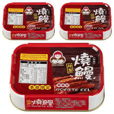東和食品 How Mama 無添加燒鰻罐頭, 90g, 3罐