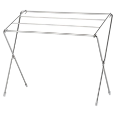 Kitchen Art 不鏽鋼可折疊式迷你抹布晾乾架, 1個, 不鏽鋼