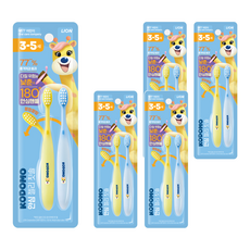 코도모 안심 젤리 영유아 칫솔 3~5세, 랜덤발송, 2개입, 5개