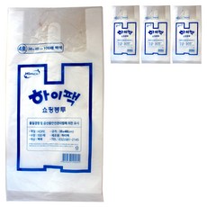 하이팩 쇼핑봉투 4호 백 100p, 4개