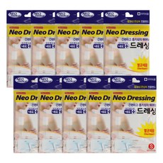 네오 드레싱 멸균거즈밴드 백색, 8개입, 10개