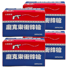 龐克樂衝鋒槍 巧克力風味糖, Set 20, 240g, 4盒