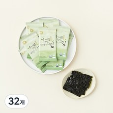 만전김 유기식품 햇살과 바람이 길러낸 조미김, 3g, 32개