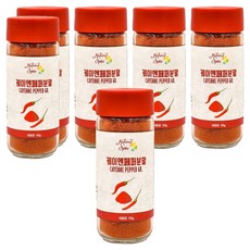 내츄럴스파이스 케이엔페퍼분말, 55g, 6개