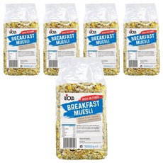 VIOLA 早餐穀片 富含纖維, 1kg, 5包