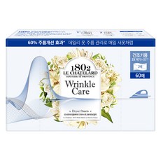 1802 LE CHATELARD 衣物柔軟烘衣紙 White&Lily, 60入, 1個