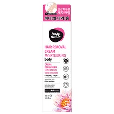 바디네이처 모이스처라이징 바디 센시티브 스킨 위드 로터스 플라워 제모크림 팔/다리용, 100ml, 1개