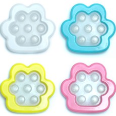 Crystal Fancy無限泡泡紙 4種組, 白色，天空，黃色，粉色