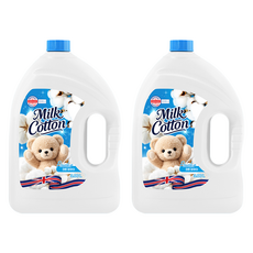 MiLKCotton 섬유유연제 코튼 파우더 본품, 3.06L, 2개