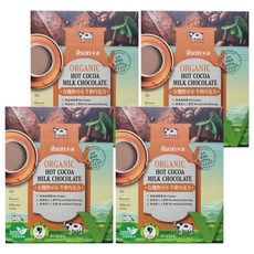 Vilson 米森 真單純 有機熱可可 牛奶巧克力, 無添加防腐劑、人工香料及色素, 38%紐西蘭有機-真牛奶,頂級有機可可粉, 30g, 8包, 4盒