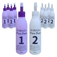 노른자 웨이브펌 파마약 1제 1 + 2제 세트, 150ml, 5개