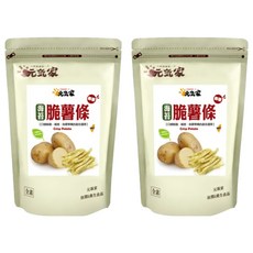 元氣家 御薯脆薯條 海苔風味 香酥脆 健康美味, 100g, 2包