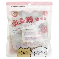寵愛毛毛 凍未條綜合包 40g 混合口味 貓狗零食 凍乾零食 天然無添加, 口味隨機, 1袋
