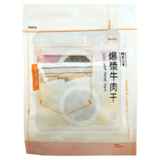 阮的肉干 牛肉干原味本舖 爆漿牛肉干超值包, 190g, 1袋