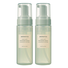 아로마티카 퓨어 앤 소프트 캐모마일 앤 티트리 여성청결제, 170ml, 2개