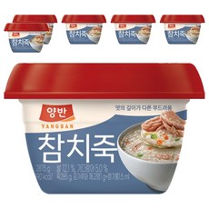 양반 참치죽, 287.5g, 6개