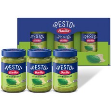 Barilla 百味來 熱那亞風味羅勒青醬禮盒組, 190g, 3罐