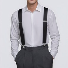 헨센 프리미엄 남자 서스펜터 정장 멜빵
