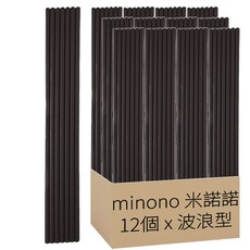 minono 米諾諾 柔軟防撞條波浪型 12個, 顏色隨機, 1組