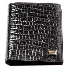 La Chic 經典鱷魚壓紋牛皮中夾 LC23WM0031-1