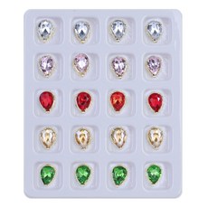 MEIBROWN 美甲鑽飾品配件一版 M2018, 水滴, 1個