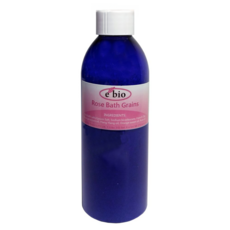e'bio 玫瑰愛人精油泡澡 去角質浴鹽, 200g, 1瓶