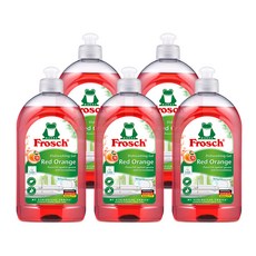 Frosch 德國小綠蛙 紅橙廚房洗潔精, 5個, 500ml