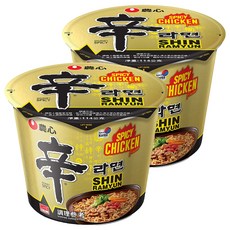 NONGSHIM 農心 辛拉麵 香辣雞肉味 114g, 2入
