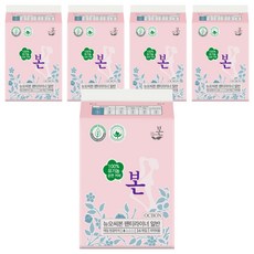 OCBON 本恩 JIBON 護墊, 5個, 一般, 34入