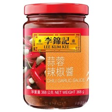 李錦記 蒜蓉辣椒醬 蒜香濃郁, 368g, 1罐