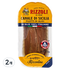 리졸리 시칠리안 앤쵸비 필렛, 40g, 2개